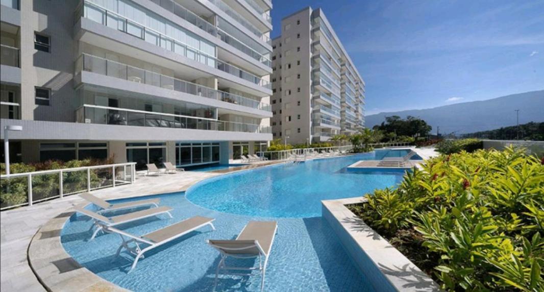Apartamento Praia Bertioga Frente Mar Exterior photo