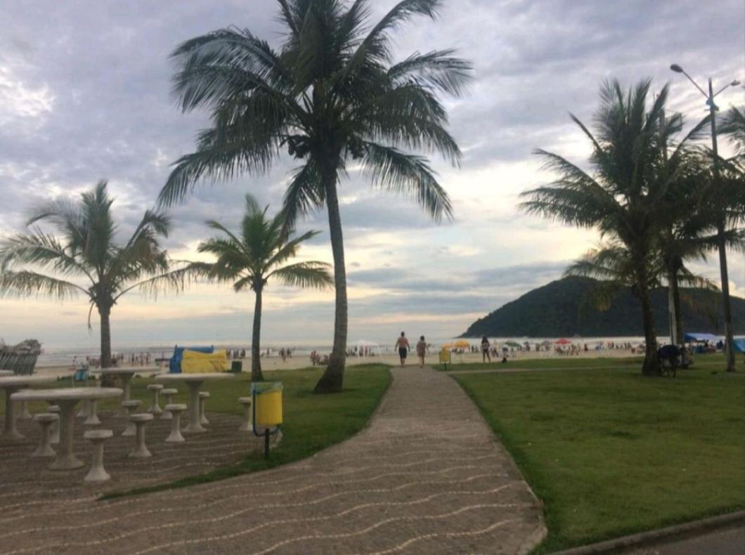 Apartamento Praia Bertioga Frente Mar Exterior photo